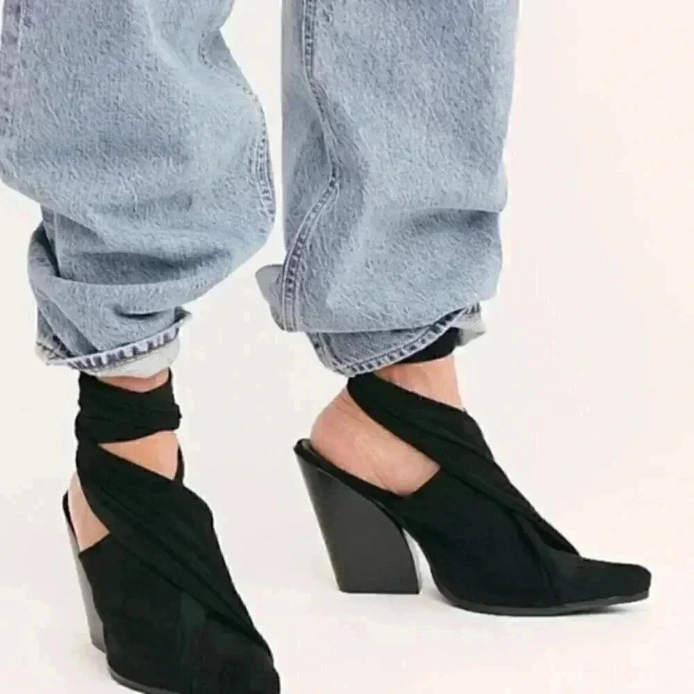 Free People x Jeffrey Campbell Ivy Wrap Boots - Picture 2 of 2